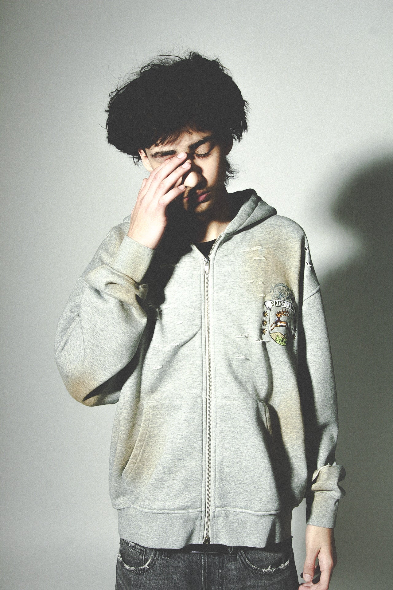 Mud Wash Zip Up SS`25